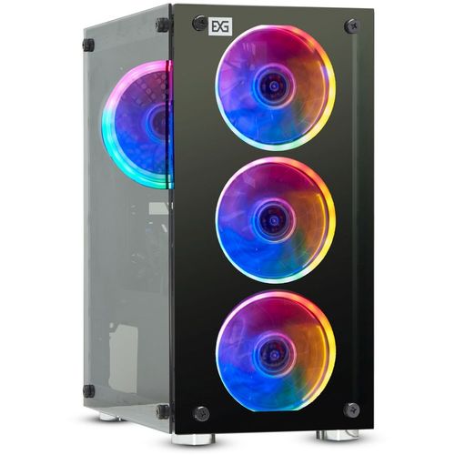 Корпус mATX EXEGATE Mistery X2, Mini-Tower, без БП, черный [ex294382rus]