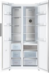 Холодильник TESLER RSD-537BI SPARKLING WHITE — фото 1