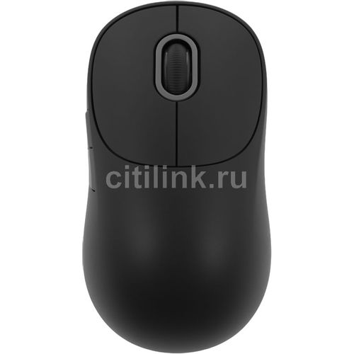 Мышь беспроводная Xiaomi Wireless Mouse 3, Bluetooth/Радио, оптическая, USB, 1200dpi, черный [bhr8913gl]