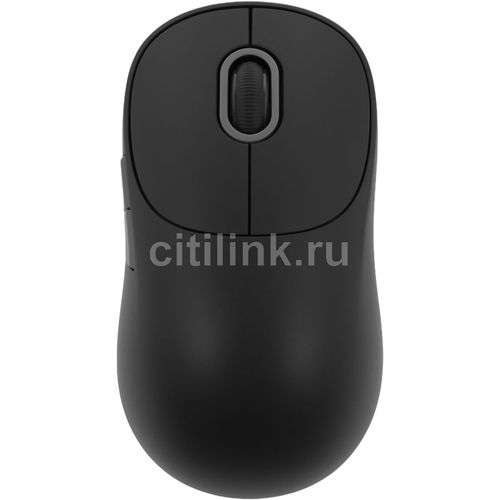 Мышь беспроводная Xiaomi Wireless Mouse 3, Bluetooth/Радио, оптическая, USB, 1200dpi, черный [bhr8913gl]