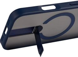 Чехол (клип-кейс) ZIBELINO Shine, для Apple iPhone 17, синий