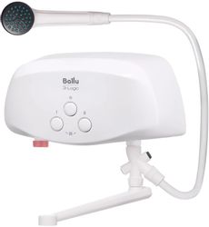 Водонагреватель Ballu 3-logic TS, проточный, 5.5кВт, кран и душ, белый