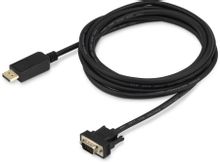 Изображение товара Кабель аудио-видео Buro 1.1v DisplayPort-Male - VGA-Male 3м GOLD