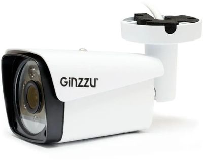 Камера видеонаблюдения IP Ginzzu HIB-5301A,  3.6 мм,  белый [бп-00001464]