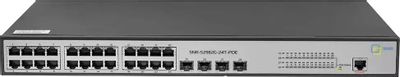 Коммутатор SNR SNR-S2982G-24T-POE, управляемый – купить в Ситилинк ...