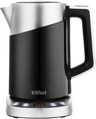 Чайник электрический KitFort КТ-660-2, 2200Вт, черный