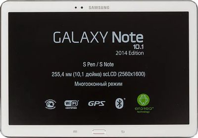 10.1 Samsung Galaxy Note SM P601 3 32 GB 5420 3G 2560 x 1600 Android 4.3 sm p6010zweser 848657
