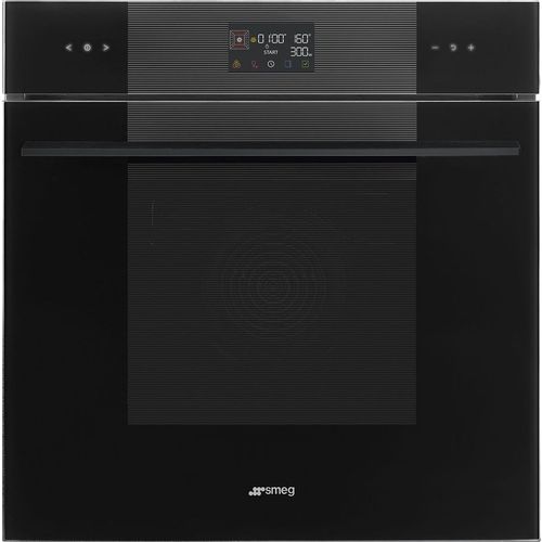 Духовой шкаф электрический SMEG Linea SO6102M2B3, 68л, дверца с 4 стеклами, черный