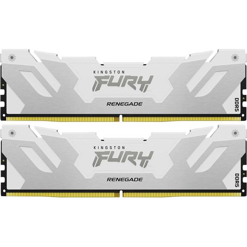 Оперативная память Kingston Fury Renegade KF564C32RWK2-32 DDR5 - 2x 16ГБ 6400МГц, DIMM, White, Ret