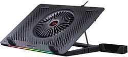 Подставка для ноутбука Redragon Ivy, 15.6", 360х250х55 мм, 2хUSB, вентиляторы 5 х 140 мм, 890г, черный
