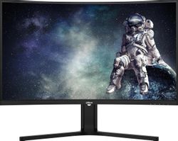 Изображение товара 31.5" Монитор Dahua DHI-LM32-E330CA, 2560x1440, VA, 180Гц, 2хHDMI, 1хDP, изогнутый, черный Изображение товара 31.5" Монитор Dahua DHI-LM32-E330CA, 2560x1440, VA, 180Гц, 2хHDMI, 1хDP, изогнутый, черный