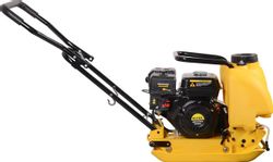 Виброплита Huter VP-90W, бензиновый, 6.5л.с., 4800Вт, желтый