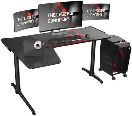 Стол игровой EUREKA L60, черный