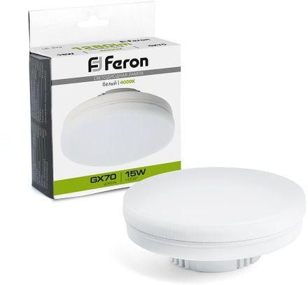 Упаковка ламп LED FERON GX70,  таблетка, 15Вт, LB-472, 10 шт. [48304-10]