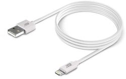 Изображение товара Кабель BORASCO Lightning (m) -  USB (m),  1м,  2A,  белый [20543]