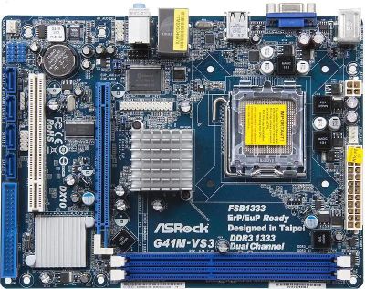 ASRock G41M VS3 R2.0 LGA 775 Intel G41 mATX Ret 564495