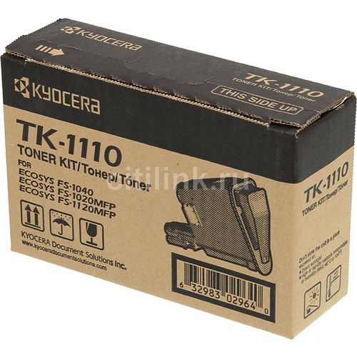 Картридж Kyocera TK-1110, черный / 1T02M50NXV/1