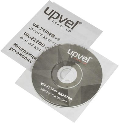 Характеристики Сетевой Адаптер Wi-Fi Upvel UA-222NU USB 2.0.