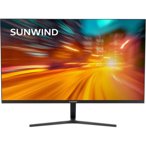 23.8" Монитор SunWind SM-24FI401, 1920x1080, IPS, 180Гц, 1хHDMI, 1хDP, черный [sm24sg01]