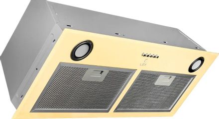 Встраиваемая вытяжка LEX GS Bloc P 900 IV, управление кнопочное, слоновая кость [chti000324]