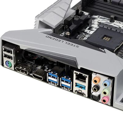ASROCK B450M STEEL LEGEND SocketAM4 AMD B450 mATX Ret M00192968