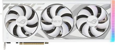 Видеокарта ASUS NVIDIA GeForce RTX 4080 Super ROG-STRIX-RTX4080S-16G-WHITE 16ГБ Strix, GDDR6X, Ret