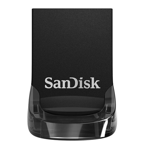 Флешка USB Sandisk ULTRA FIT 64ГБ, USB3.1, черный [sdcz430-064g-g46]