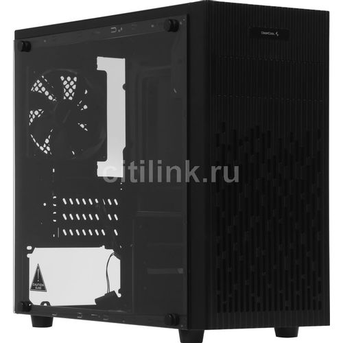 Корпус mATX DeepCool MATREXX 30, Mini-Tower, без БП, черный [dp-matx-matrexx30]