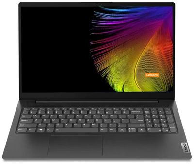 Ноутбук Lenovo V15 G2 ALC 82KD002SRU, 15.6", TN, AMD Ryzen 7 5700U 1.8ГГц, 8-ядерный, 8ГБ DDR4, 512ГБ SSD,  AMD Radeon, без операционной системы, черный