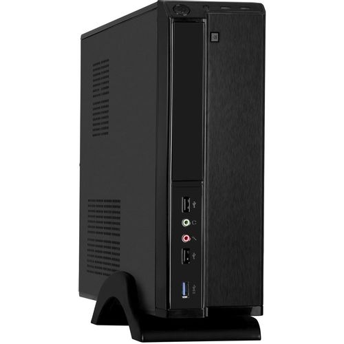 Корпус mATX EXEGATE MI-207U-400W-8, Desktop, 400Вт, черный [ex288782rus]