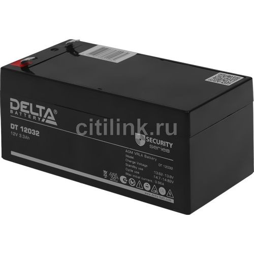 Аккумуляторная батарея Delta DT 12032 для ИБП, 12В, 3.3Ач