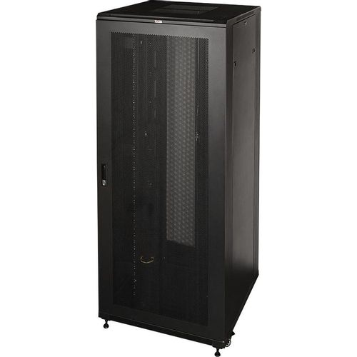 Шкаф серверный LanMaster TWT-CBB-42U-8X10-P1 напольный, перфорированная передняя дверь, 42U, 800x2055x1000 мм