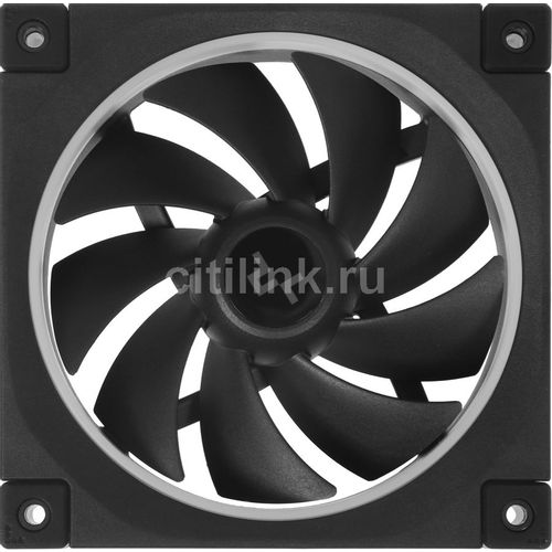 Вентилятор DeepCool FL12 120мм, 4-pin, 2150об/мин, 32 дБ, ARGB, черный, Ret [r-fl12-bkapn1-g]