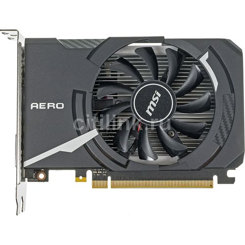 Видеокарта MSI NVIDIA GeForce GT 1030 GT 1030 AERO ITX 2GD4 OC 2ГБ DDR4, OC, Ret