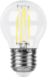 Упаковка ламп LED FERON E27,  шар, 9Вт, 10 шт.
