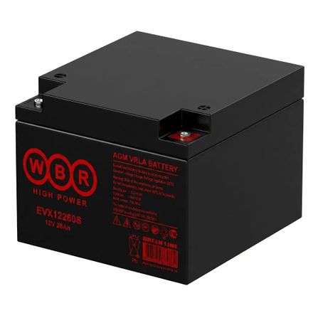 Аккумуляторная батарея WBR EVX12260S для ИБП,  12В,  26Ач