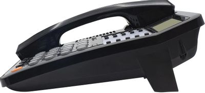Проводной телефон Ritmix RT-495, черный и серый – купить в Ситилинк ...