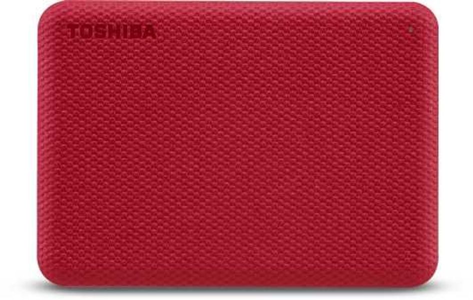 Внешний диск HDD  Toshiba Canvio Advance HDTCA20ER3AA, 2ТБ, красный