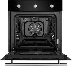 Духовой шкаф газовый MAUNFELD EOGC604BSlim, 60л, черный