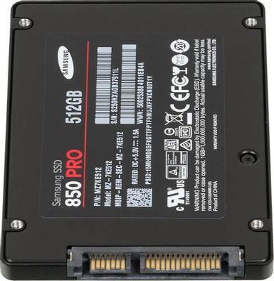 SSD Samsung 850 Pro MZ 7KE512BW 512 2.5