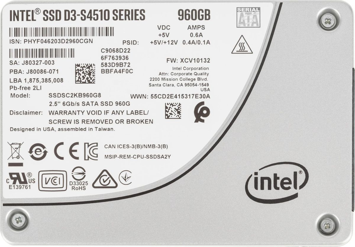 Ssdsc2kb960g801 sale