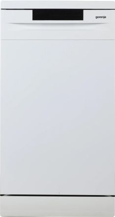 Посудомоечная машина Gorenje GS520E15W, узкая, напольная, 44.8см, загрузка 9 комплектов, белая