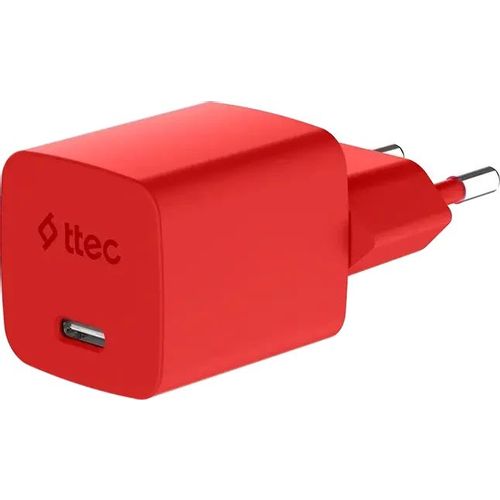 Сетевое зарядное устройство TTEC 2SCG45CNK, USB-C, USB-C, 45Вт, красный