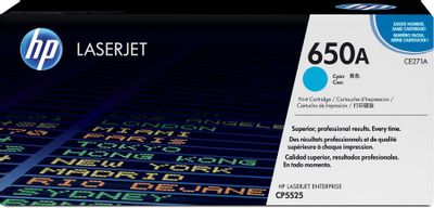 Обзор товара картридж HP 650A, голубой / CE271A (598807) в интернет ...