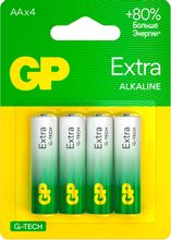 Изображение товара AA Батарейка GP Extra Alkaline 15AXA21-2CRSBC4,  4 шт.