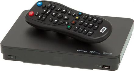 Медиаплеер WD TV Live HUB,  1000ГБ [wdbaca0010bbk-eesn]