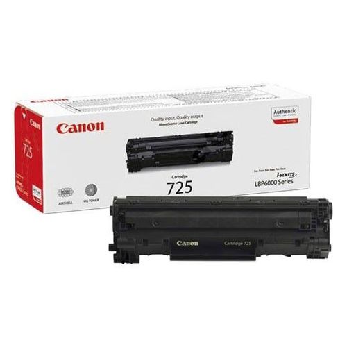Картридж Canon 725, черный / 3484B002