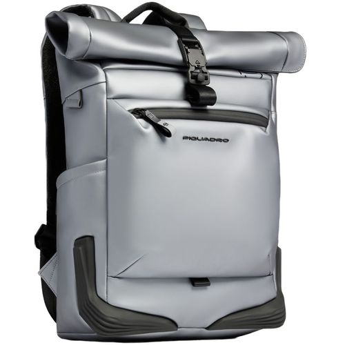 Рюкзак Piquadro C20W CA6291C2OWS/MGR серебристый полиуретан