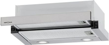 Встраиваемая вытяжка Krona KAMILLA T 500 INOX, управление кнопочное, нержавеющая сталь [ка-00007314]