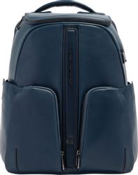 Рюкзак Piquadro Victor CA7180W143/BLU синий натуральная кожа